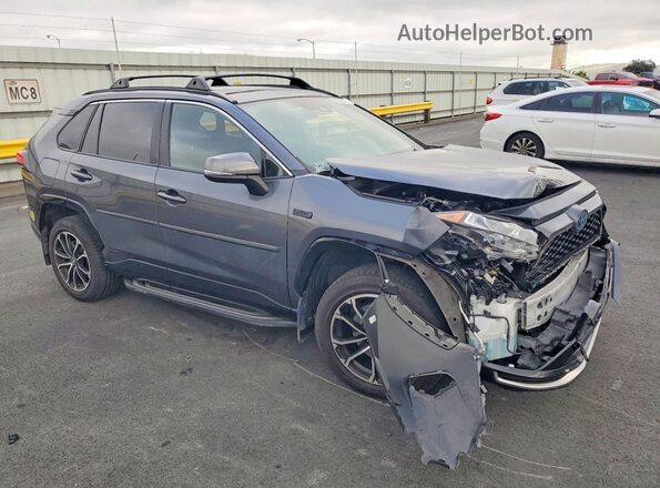 JTMAB3FV2MD069810 2021 TOYOTA RAV4 Gray Delantero derecho
