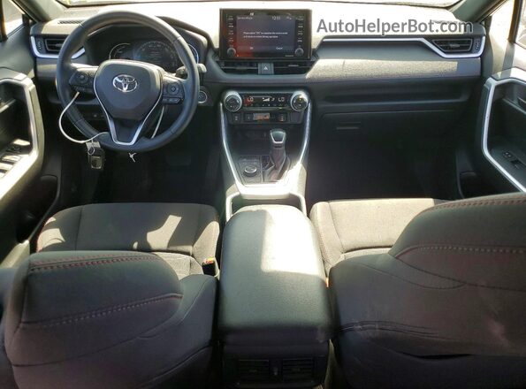 JTMAB3FV8MD062733 2021 TOYOTA RAV4 Gray Widok deski rozdzielczej