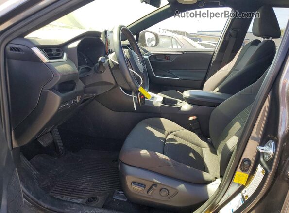 JTMAB3FV8MD062733 2021 TOYOTA RAV4 Gray Widok wnętrza z przodu