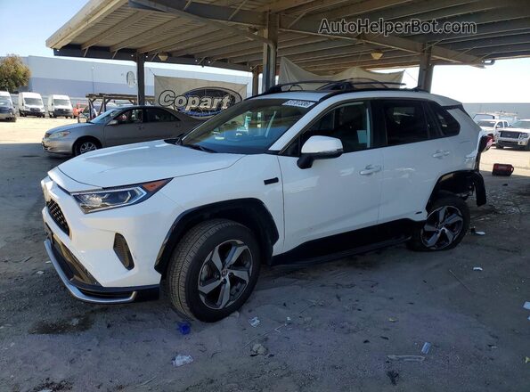 JTMAB3FV9MD065351 2021 TOYOTA RAV4 White Передня ліва чверть