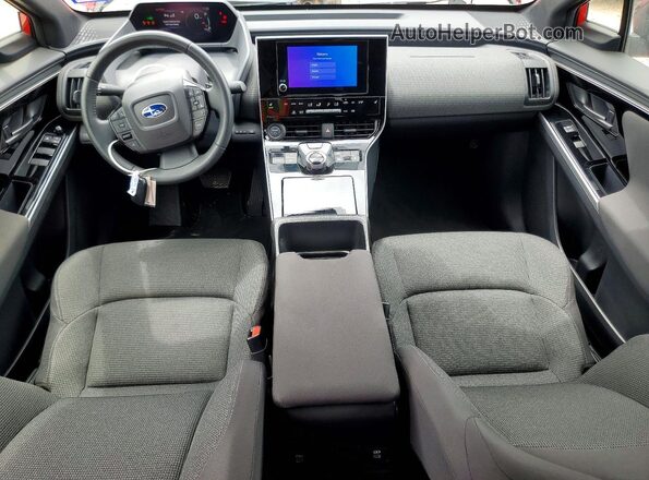 JTMABABA0PA027133 2023 SUBARU SOLTERRA Red წინა პანელის ხედი