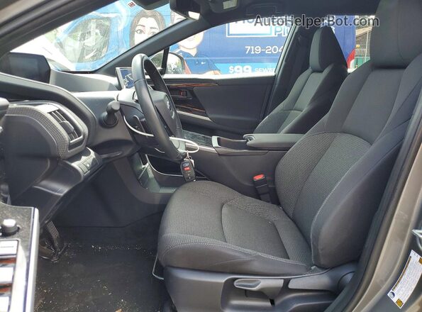 JTMABABA2PA033998 2023 SUBARU SOLTERRA Gray წინა სალონის ხედი