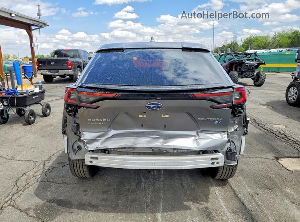 JTMABABA2PA033998 2023 SUBARU SOLTERRA Gray უკანა ხედი