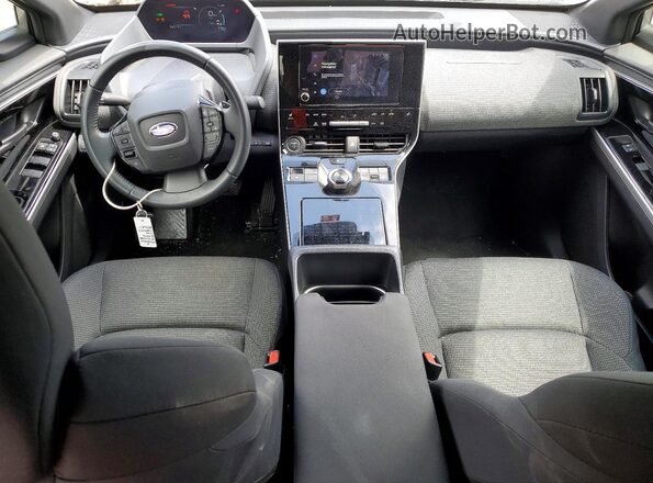 JTMABABA2PA033998 2023 SUBARU SOLTERRA Gray წინა პანელის ხედი