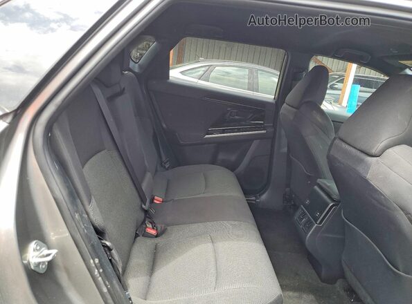 JTMABABA2PA033998 2023 SUBARU SOLTERRA Gray უკანა სავარძლების ხედი