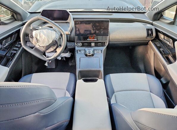 JTMABABA2RA063117 2024 SUBARU SOLTERRA Черный Вид панели приборов