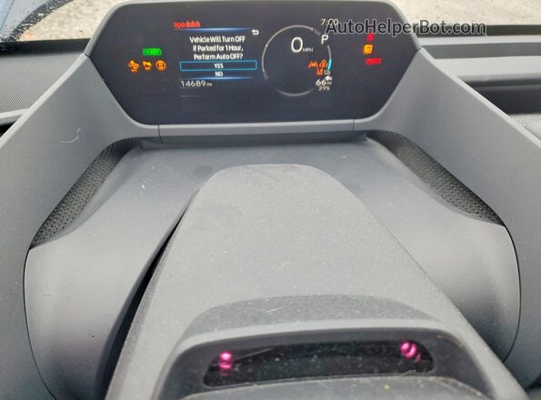 JTMABABA7RA051464 2024 SUBARU SOLTERRA Blue Vista del cuadro de instrumentos