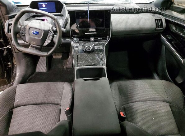 JTMABABA9RA060716 2024 SUBARU SOLTERRA Black Vista del salpicadero