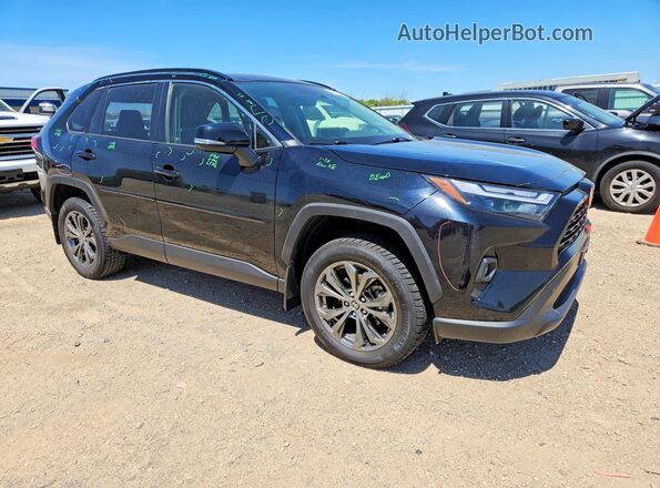 JTMB6RFV2ND060148 2022 TOYOTA RAV4 Black Przód prawy