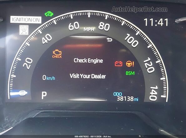 JTMB6RFV5PD111287 2023 TOYOTA LE Серый 