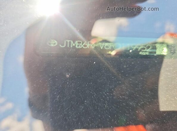 JTMB6RFV6RD119952 2024 TOYOTA 4 Gray VIN კოდის სტიკერის ხედი