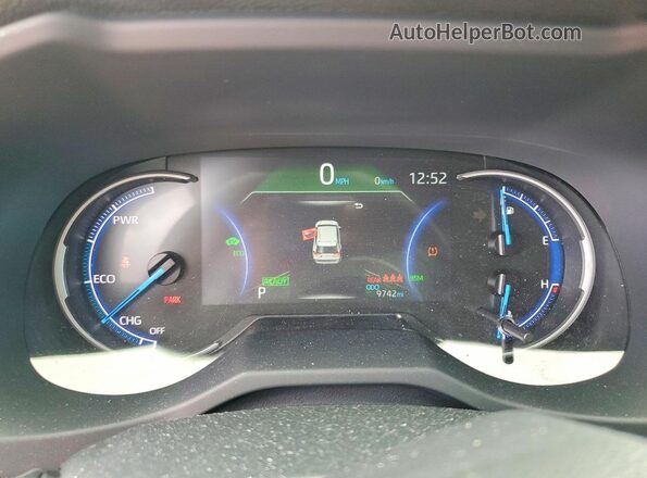 JTMB6RFV7RD136663 2024 TOYOTA RAV4 Синий Вид щитка приборов