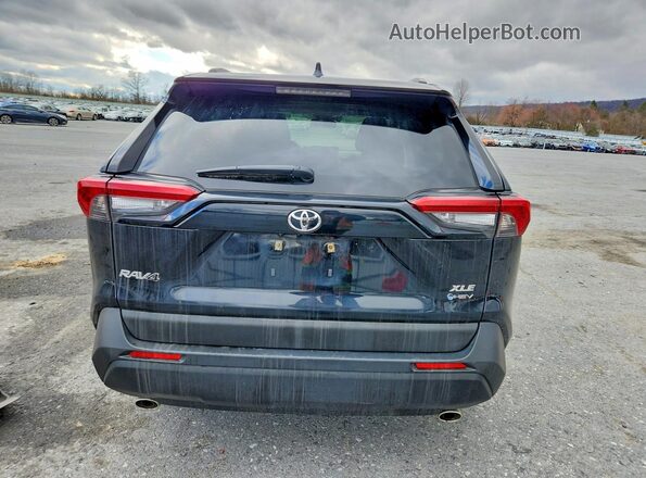 JTMB6RFV7SD157230 2025 TOYOTA RAV4 Black Հետևի տեսք