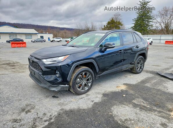 JTMB6RFV7SD157230 2025 TOYOTA RAV4 Black Առջևի ձախ երեք քառորդ տեսարան