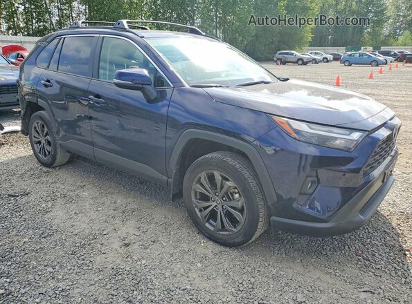 JTMB6RFV9ND050832 2022 TOYOTA RAV4 Blue Передня права чверть