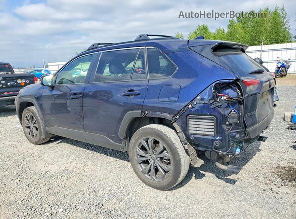 JTMB6RFV9ND050832 2022 TOYOTA RAV4 Blue Задня ліва чверть