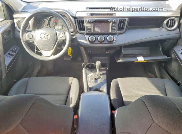 JTMBFREV0GD181801 2016 TOYOTA RAV4 Blue Dashboard view