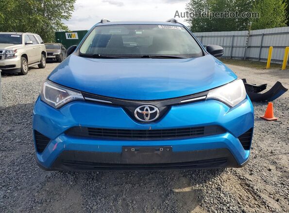 JTMBFREV0GD181801 2016 TOYOTA RAV4 Blue Front view