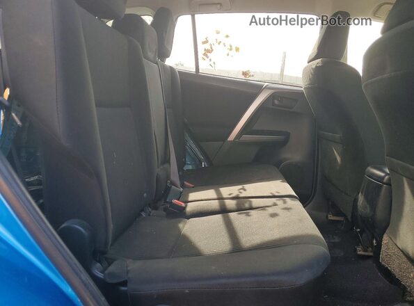 JTMBFREV0GD181801 2016 TOYOTA RAV4 Blue Rear interior view