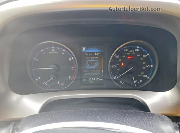 JTMBFREV0HJ124789 2017 TOYOTA RAV4 Белый Вид щитка приборов