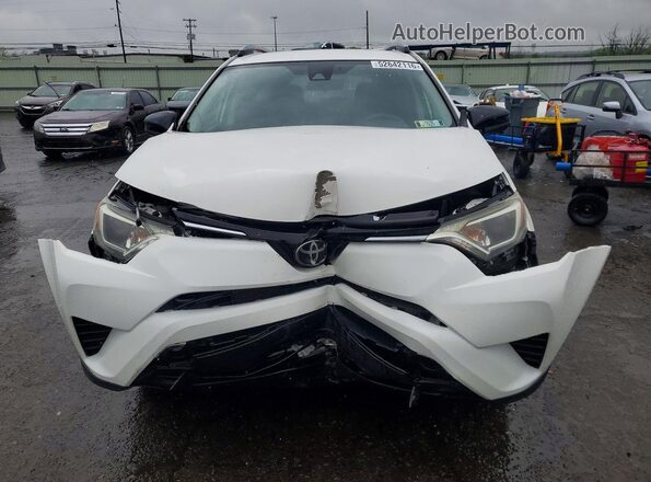 JTMBFREV0HJ124789 2017 TOYOTA RAV4 Белый Вид спереди