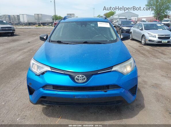 JTMBFREV0HJ704754 2017 TOYOTA LE Синий Вид щитка приборов