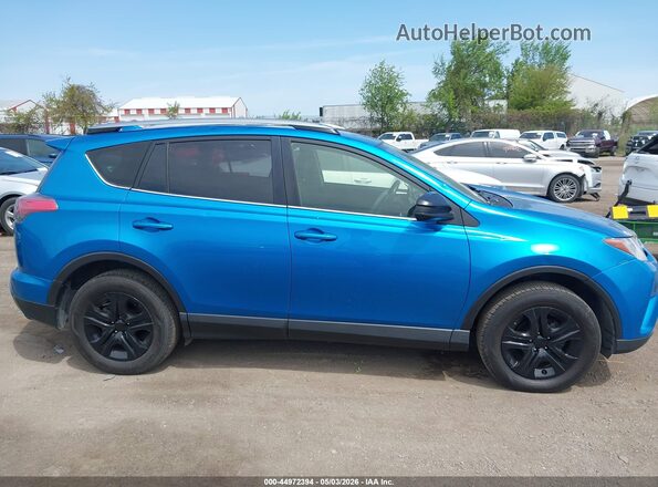 JTMBFREV0HJ704754 2017 TOYOTA LE Синий Вид задней части салона
