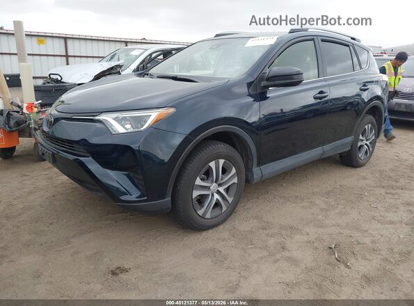 JTMBFREV0JJ730941 2018 TOYOTA LE Dark Blue Передняя левая четверть