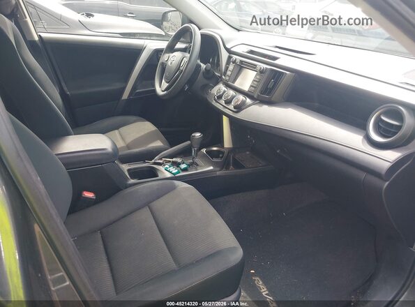 JTMBFREV1GD190278 2016 TOYOTA RAV4 Gray Widok wnętrza z przodu
