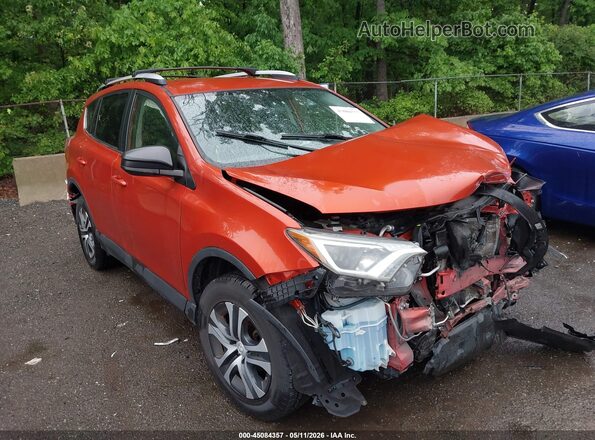 JTMBFREV2GJ082527 2016 TOYOTA LE Оранжевый Передняя правая четверть