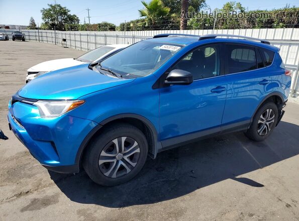 JTMBFREV2JJ180366 2018 TOYOTA RAV4 Синий Передняя левая четверть
