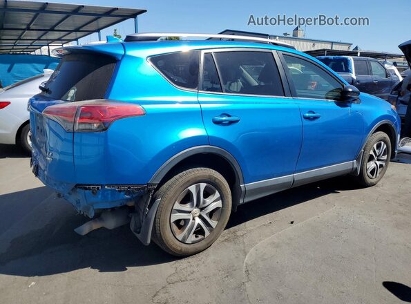 JTMBFREV2JJ180366 2018 TOYOTA RAV4 Синий Задняя правая четверть