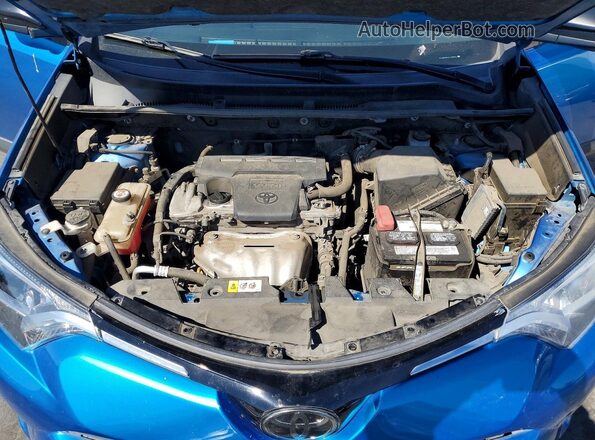 JTMBFREV2JJ180366 2018 TOYOTA RAV4 Синий Вид подкапотного пространства