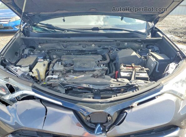 JTMBFREV3JJ730688 2018 TOYOTA RAV4 Gray Vista del compartimento del motor