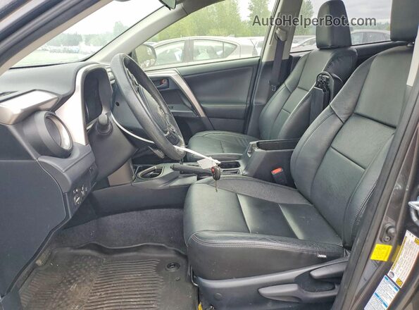 JTMBFREV3JJ731176 2018 TOYOTA RAV4 Gray Вид салону спереду