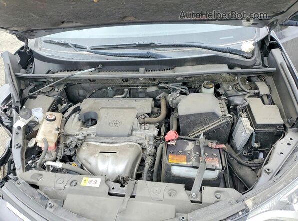 JTMBFREV3JJ731176 2018 TOYOTA RAV4 Gray Вид підкапотного простору