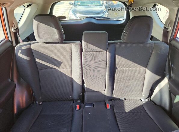 JTMBFREV4GJ066765 2016 TOYOTA RAV4 Orange Вид задніх сидінь