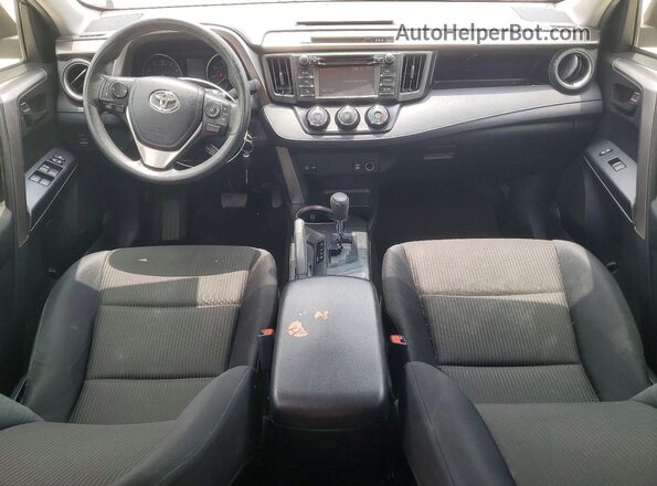 JTMBFREV4HJ115545 2017 TOYOTA RAV4 Gray Առջևի վահանակի տեսք