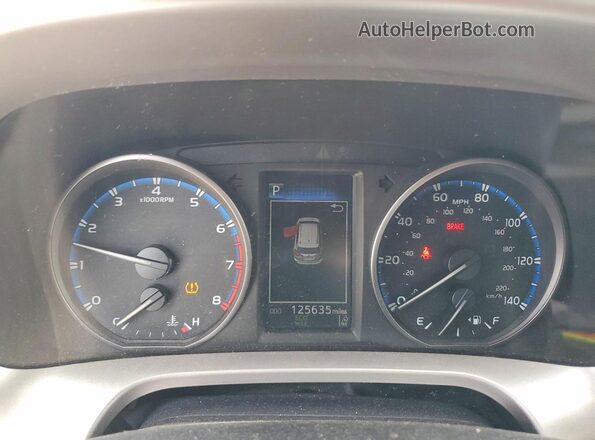 JTMBFREV4HJ115545 2017 TOYOTA RAV4 Gray Սարքավորումների վահանակի տեսք