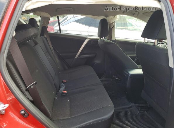 JTMBFREV4HJ146441 2017 TOYOTA RAV4 Red Rear seats view