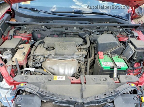 JTMBFREV4HJ146441 2017 TOYOTA RAV4 Red Rear interior view