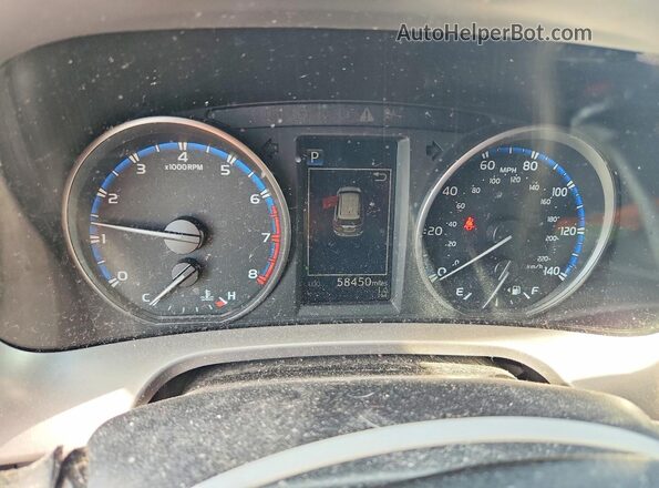 JTMBFREV4HJ702215 2017 TOYOTA RAV4 Blue Սարքավորումների վահանակի տեսք