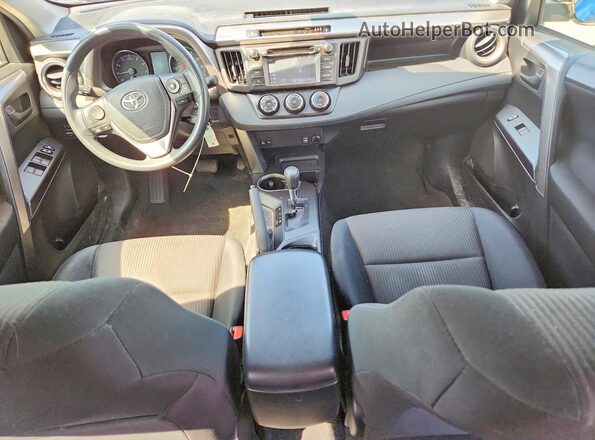 JTMBFREV4HJ702215 2017 TOYOTA RAV4 Blue Առջևի վահանակի տեսք