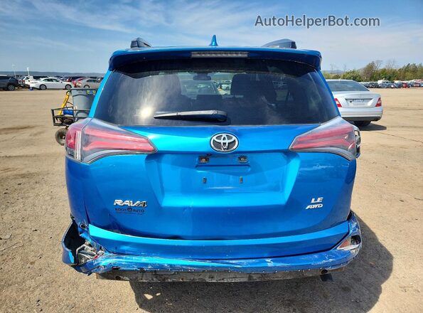 JTMBFREV4HJ702215 2017 TOYOTA RAV4 Blue Հետևի տեսք