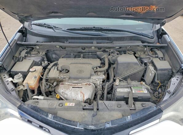 JTMBFREV4JJ736242 2018 TOYOTA RAV4 Белый Вид подкапотного пространства