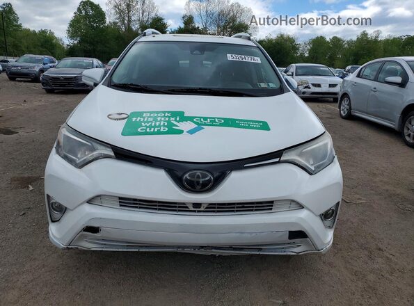 JTMBFREV4JJ736242 2018 TOYOTA RAV4 Белый Вид спереди