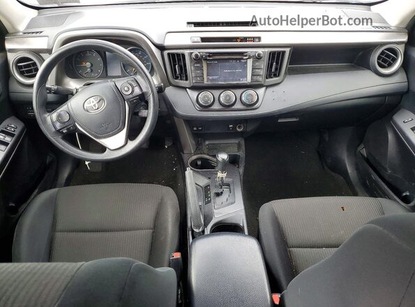 JTMBFREV4JJ736242 2018 TOYOTA RAV4 Белый Вид панели приборов