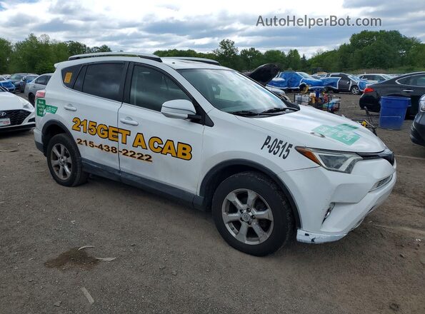 JTMBFREV4JJ736242 2018 TOYOTA RAV4 Белый Передняя правая четверть