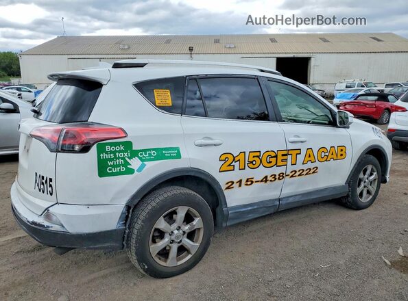 JTMBFREV4JJ736242 2018 TOYOTA RAV4 Белый Задняя правая четверть