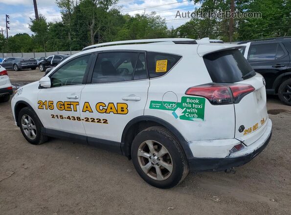 JTMBFREV4JJ736242 2018 TOYOTA RAV4 Белый Задняя левая четверть